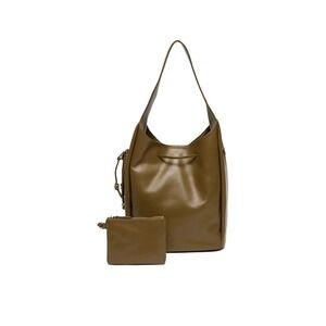 Archivepke Gem Bucket Bag Shoulder Purse Taupe Brown Tote Style Minimalist